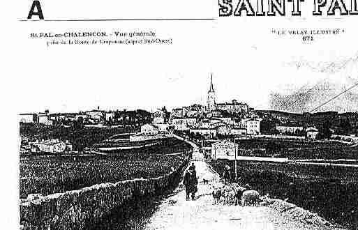 Ville de SAINTPALDECHALENCON Carte postale ancienne