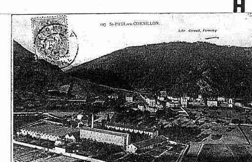 Ville de SAINTPAULENCORNILLON Carte postale ancienne
