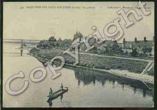 Ville de SAINTPERESURLOIRE Carte postale ancienne