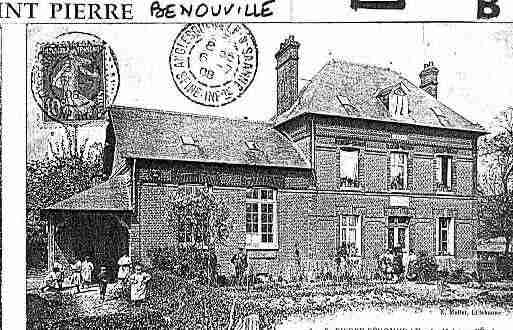 Ville de SAINTPIERREBENOUVILLE Carte postale ancienne