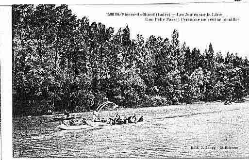 Ville de SAINTPIERREDEBOEUF Carte postale ancienne Ville de SAINTPIERREDEBOEUF Carte postale ancienne