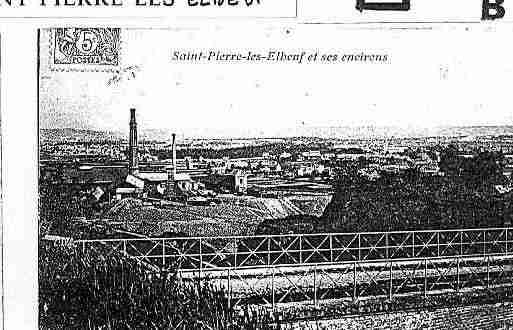 Ville de SAINTPIERRELESELBEUF Carte postale ancienne