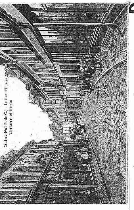 Ville de SAINTPOLSURTERNOISE Carte postale ancienne