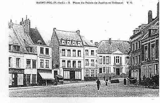 Ville de SAINTPOLSURTERNOISE Carte postale ancienne