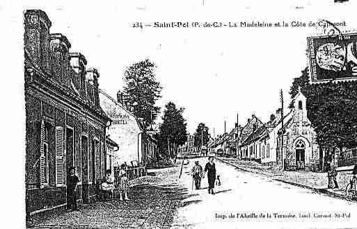 Ville de SAINTPOLSURTERNOISE Carte postale ancienne