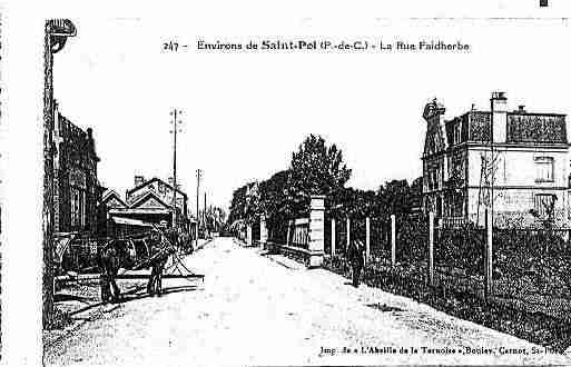 Ville de SAINTPOLSURTERNOISE Carte postale ancienne