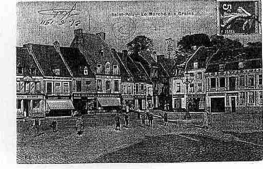 Ville de SAINTPOLSURTERNOISE Carte postale ancienne