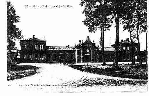 Ville de SAINTPOLSURTERNOISE Carte postale ancienne