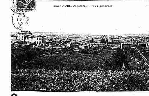 Ville de SAINTPRIEST Carte postale ancienne