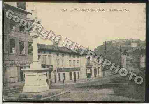 Ville de SAINTPRIESTENJAREZ Carte postale ancienne