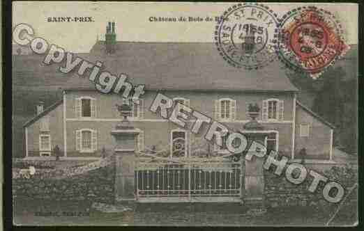 Ville de SAINTPRIX Carte postale ancienne