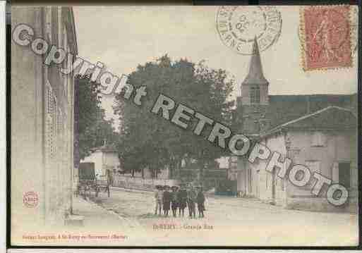 Ville de SAINTREMYENBOUZEMONT Carte postale ancienne