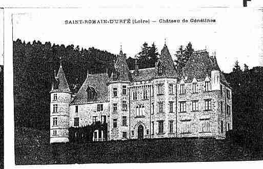 Ville de SAINTROMAIND\'URFE Carte postale ancienne