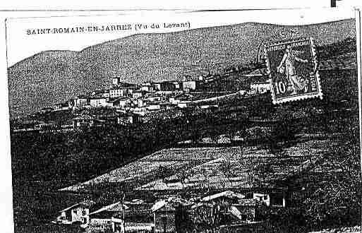 Ville de SAINTROMAINENJAREZ Carte postale ancienne