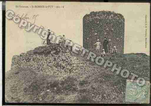 Ville de SAINTROMAINLEPUY Carte postale ancienne