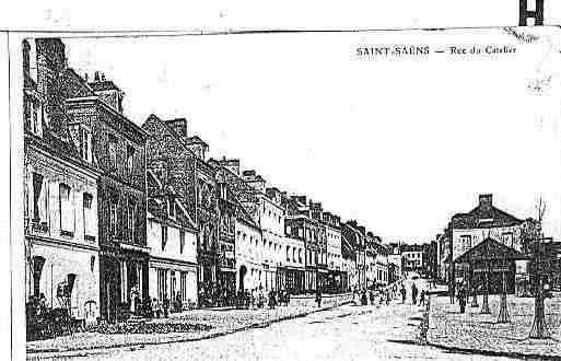 Ville de SAINTSAENS Carte postale ancienne