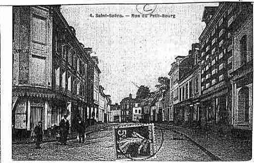 Ville de SAINTSAENS Carte postale ancienne