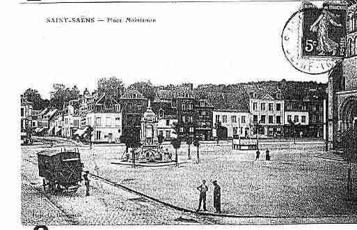 Ville de SAINTSAENS Carte postale ancienne