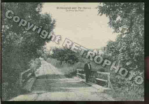 Ville de SAINTSOUPLETSURPY Carte postale ancienne