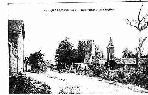 Ville de SAINTTHIERRY Carte postale ancienne