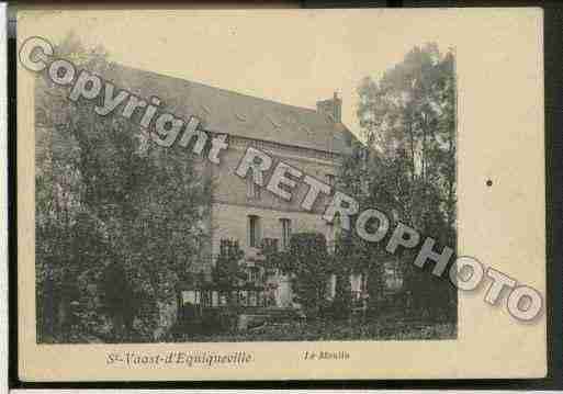 Ville de SAINTVAASTD\'EQUIQUEVILLE Carte postale ancienne