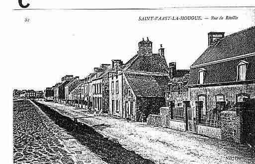 Ville de SAINTVAASTLAHOUGUE Carte postale ancienne