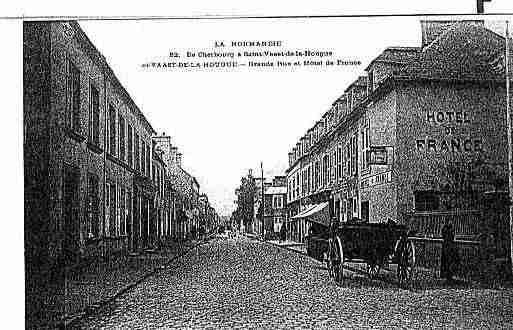 Ville de SAINTVAASTLAHOUGUE Carte postale ancienne