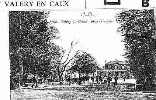 Ville de SAINTVALERYENCAUX Carte postale ancienne