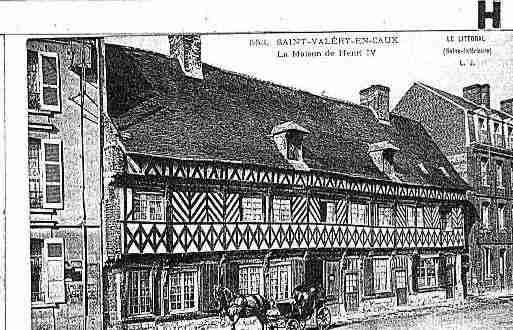 Ville de SAINTVALERYENCAUX Carte postale ancienne