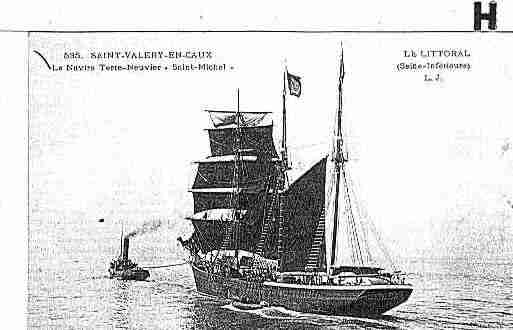 Ville de SAINTVALERYENCAUX Carte postale ancienne