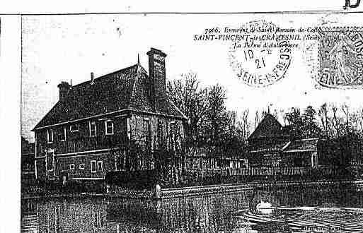 Ville de SAINTVINCENTCRAMESNIL Carte postale ancienne Ville de SAINTVINCENTCRAMESNIL Carte postale ancienne