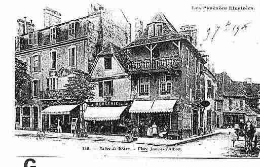 Ville de SALIESDEBEARN Carte postale ancienne