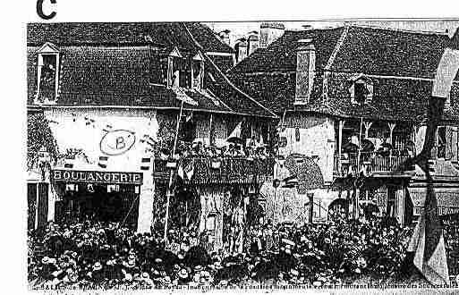 Ville de SALIESDEBEARN Carte postale ancienne