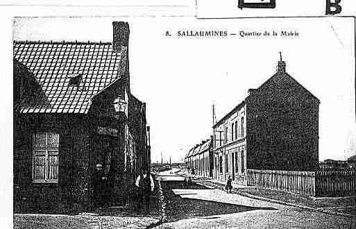 Ville de SALLAUMINES Carte postale ancienne