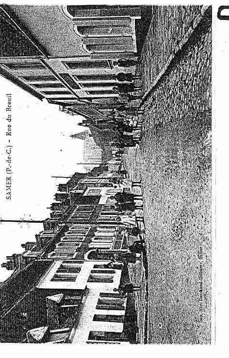 Ville de SAMER Carte postale ancienne