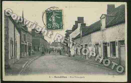 Ville de SANDILLON Carte postale ancienne