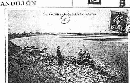 Ville de SANDILLON Carte postale ancienne