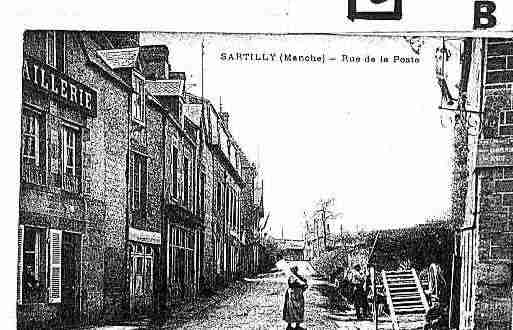 Ville de SARTILLY Carte postale ancienne