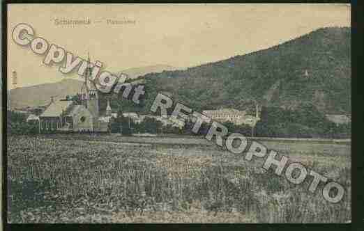 Ville de SCHIRMECK Carte postale ancienne