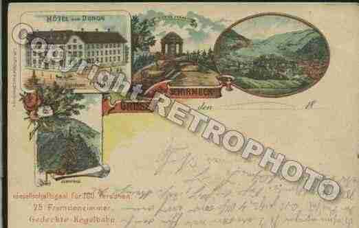 Ville de SCHIRMECK Carte postale ancienne