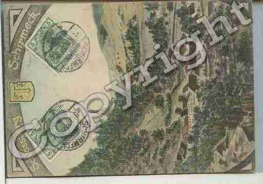 Ville de SCHIRMECK Carte postale ancienne
