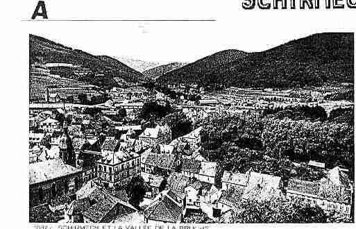 Ville de SCHIRMECK Carte postale ancienne