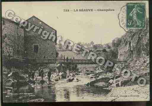 Ville de SEAUVESURSEMENE(LA) Carte postale ancienne