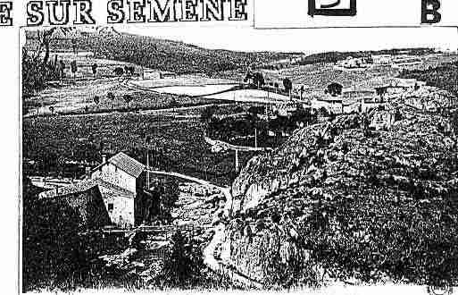 Ville de SEAUVESURSEMENE(LA) Carte postale ancienne