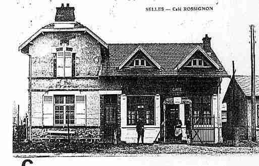 Ville de SELLES Carte postale ancienne