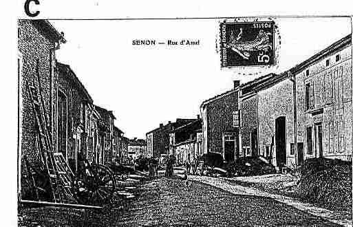 Ville de SENON Carte postale ancienne