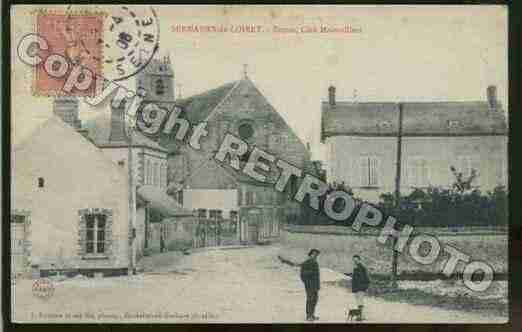 Ville de SERMAISESDULOIRET Carte postale ancienne