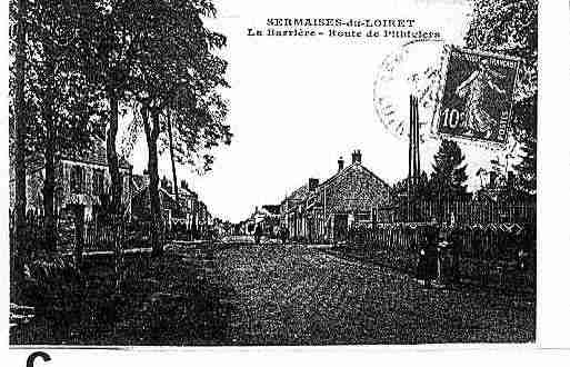 Ville de SERMAISESDULOIRET Carte postale ancienne