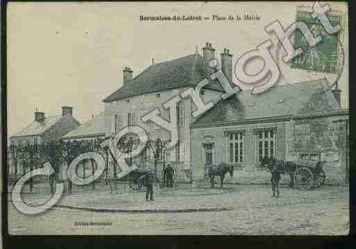 Ville de SERMAISESDULOIRET Carte postale ancienne