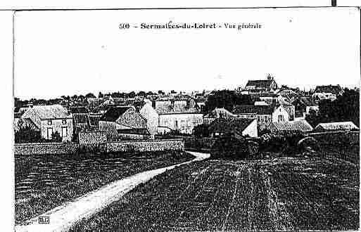 Ville de SERMAISESDULOIRET Carte postale ancienne